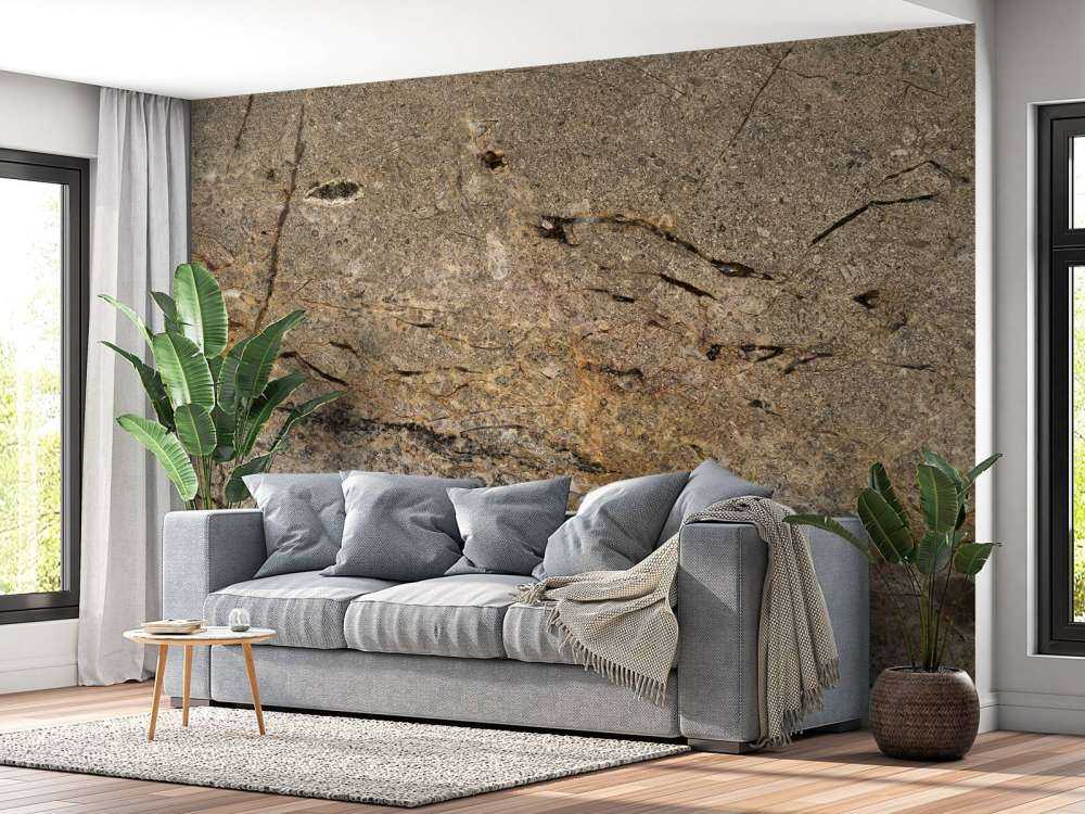 Sand-coloured marble