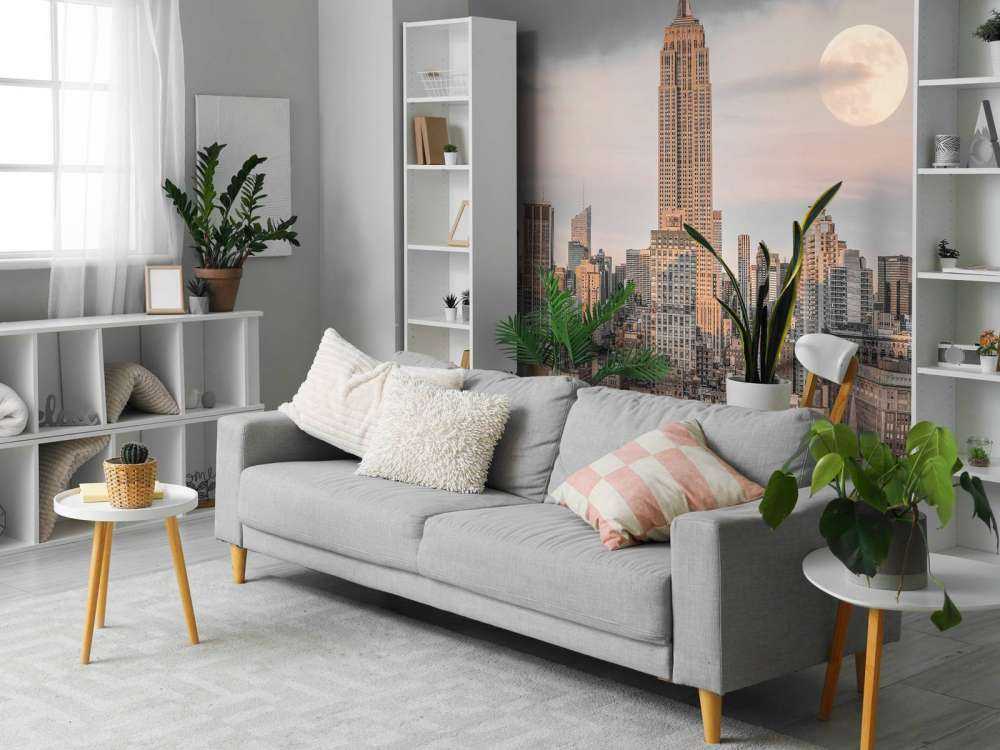 Empire State Building with skyline