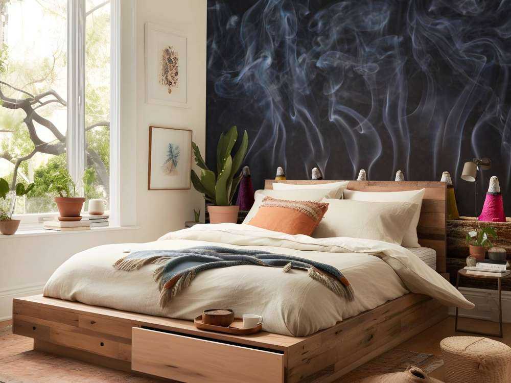 Colored incense sticks