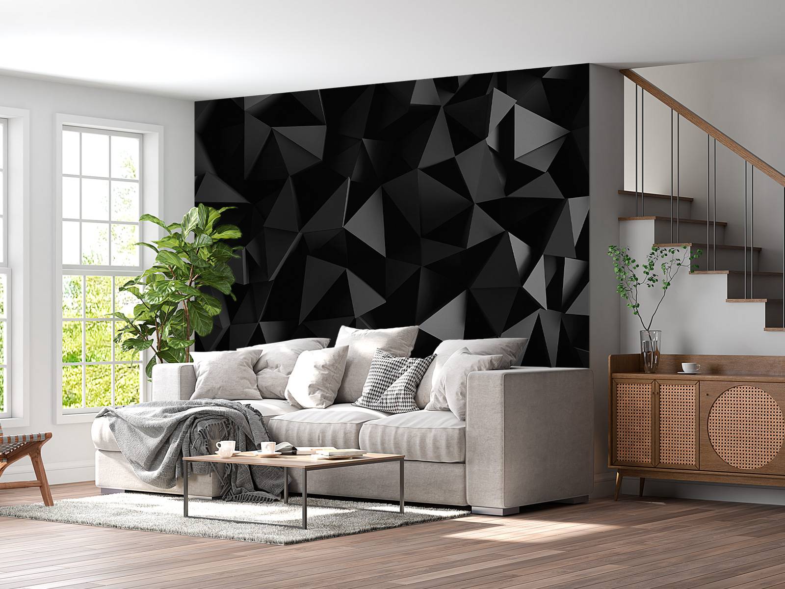 Dark triangles