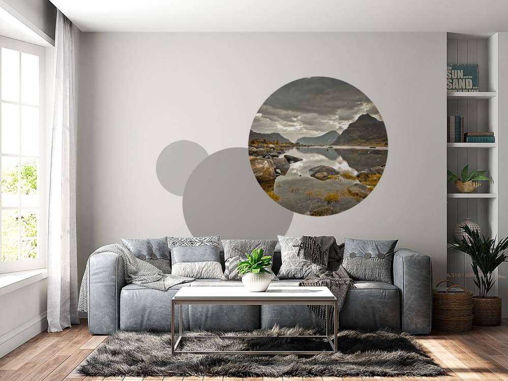 Lofoten during cloudy weather