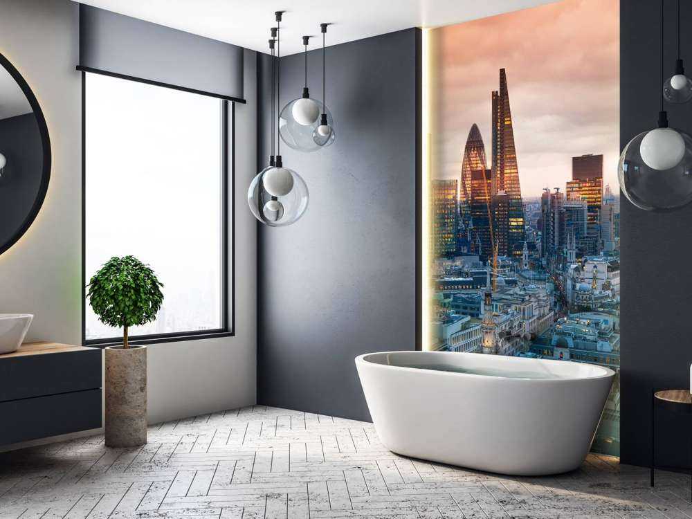 De skyline van Londen