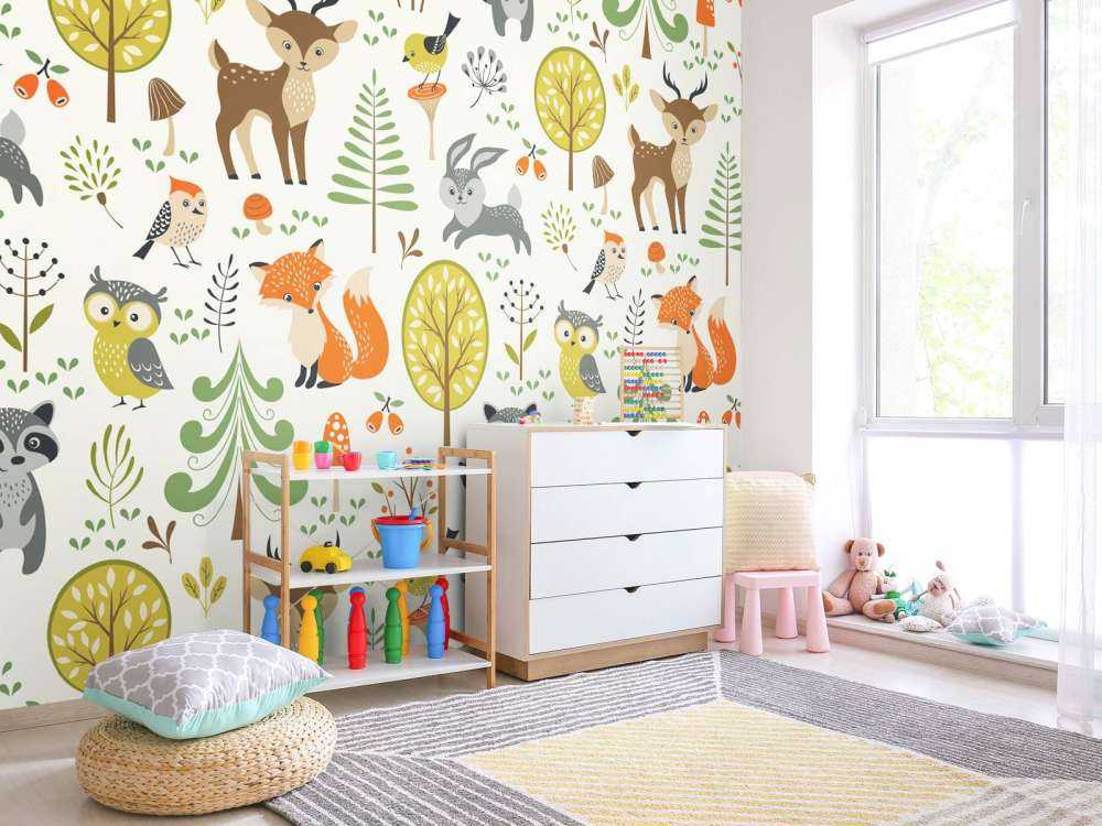 Animals in the forest