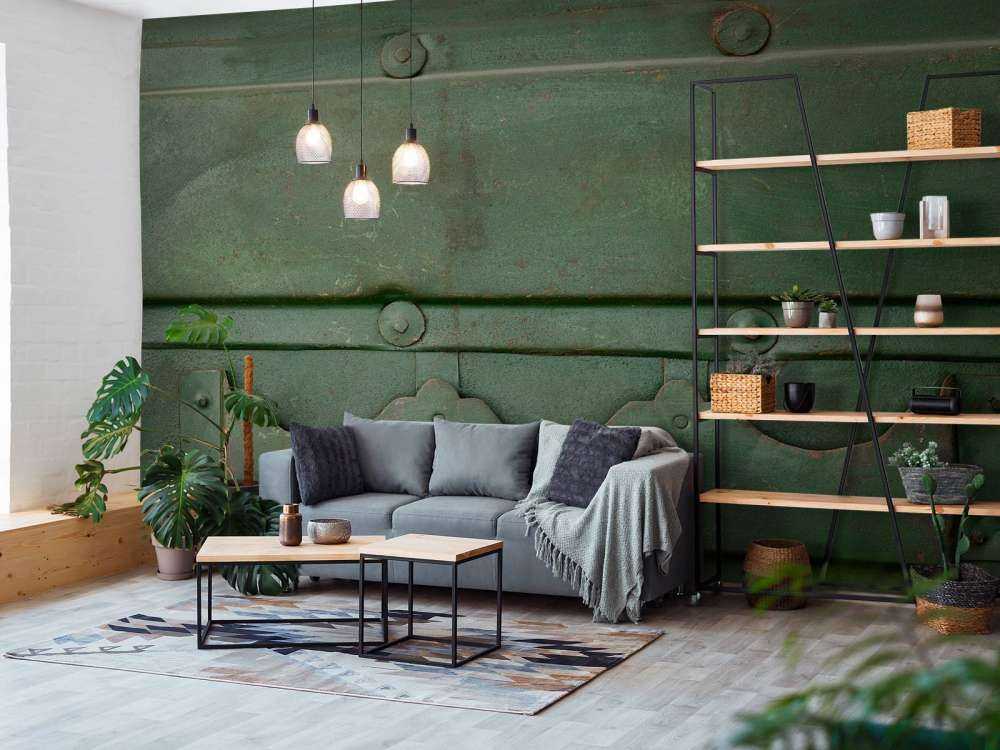 Green metal structure