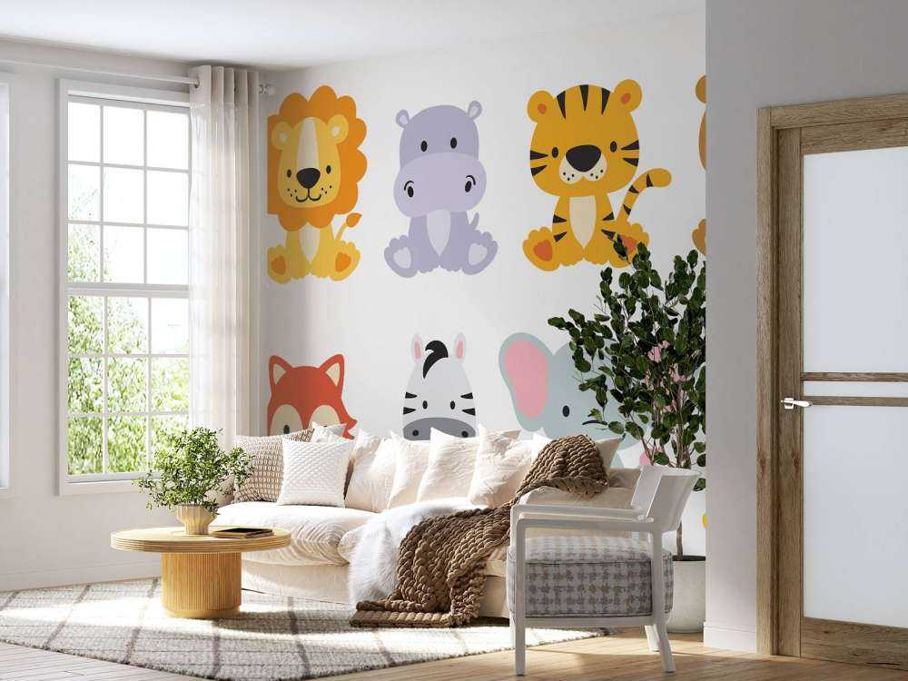 Jungle animals for kids