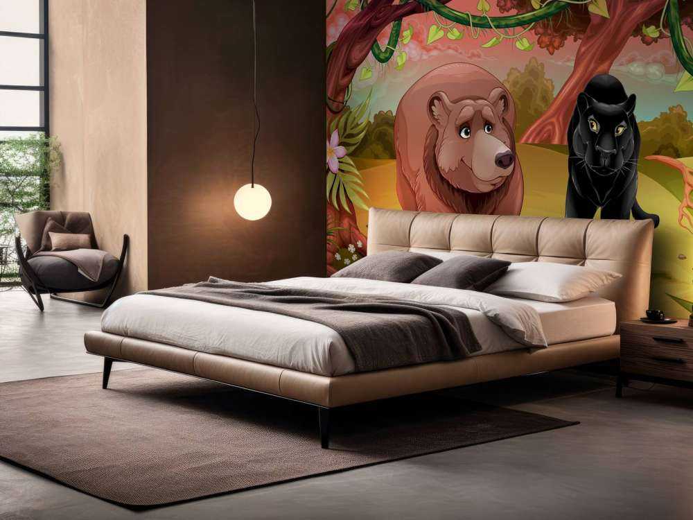 Friendly jungle animals