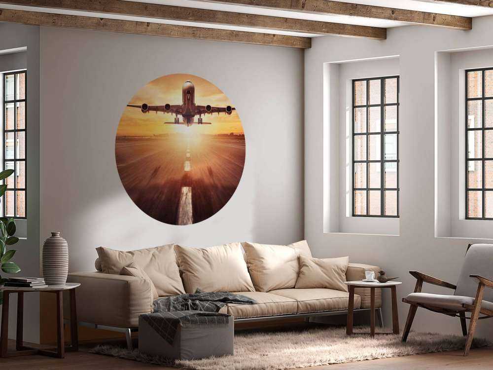 Photo wallpaper airplane