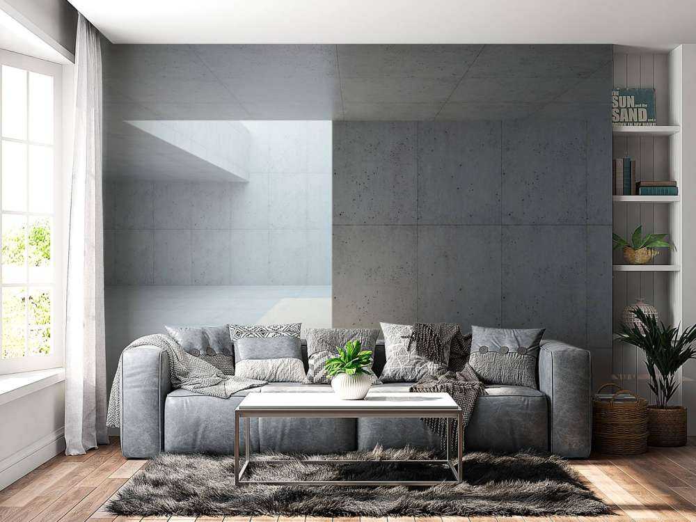3D Concrete walls