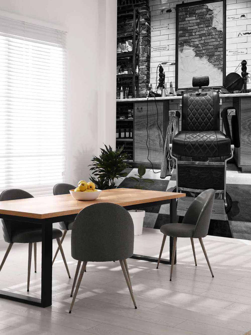 The hairdresser's chair