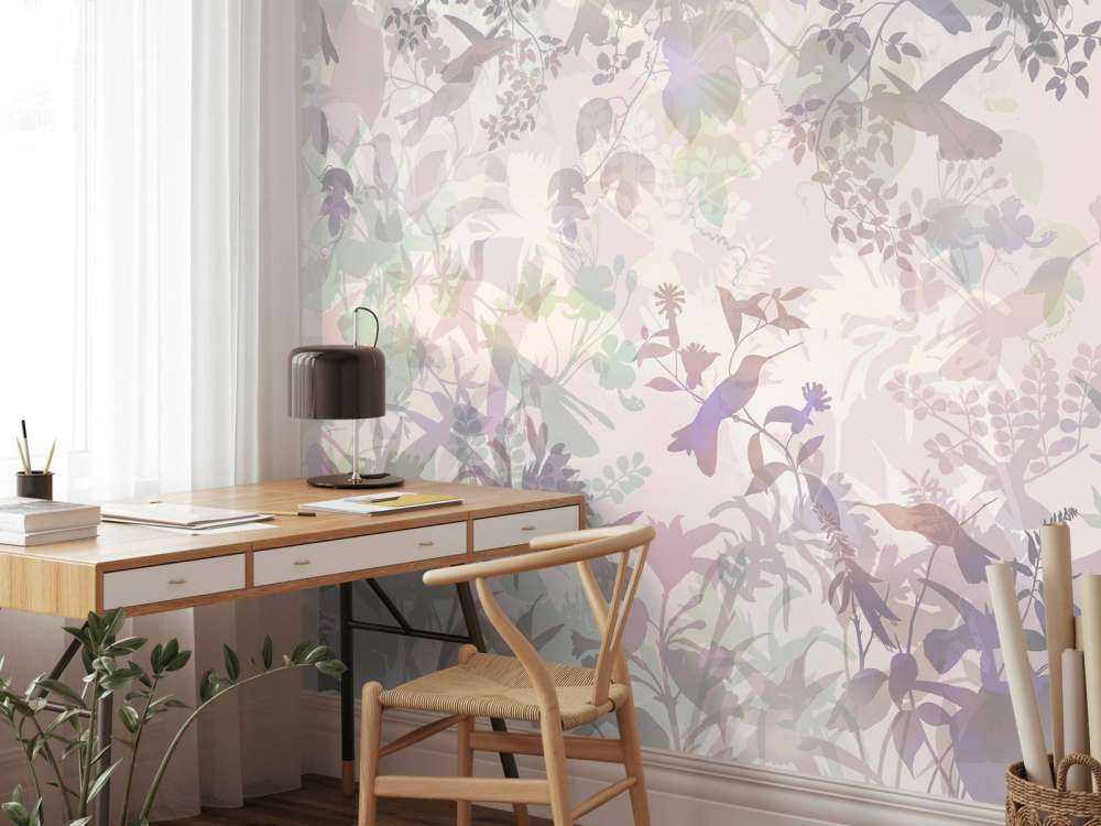 Garden Symphony in Purple