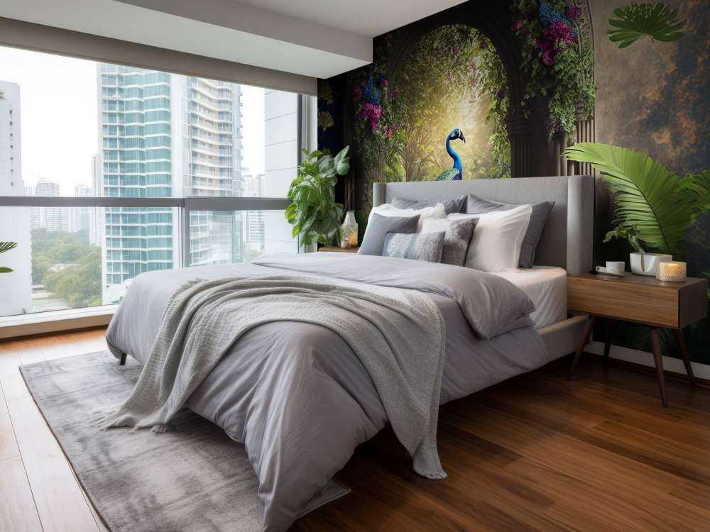 Peacock in Enchanted Arch