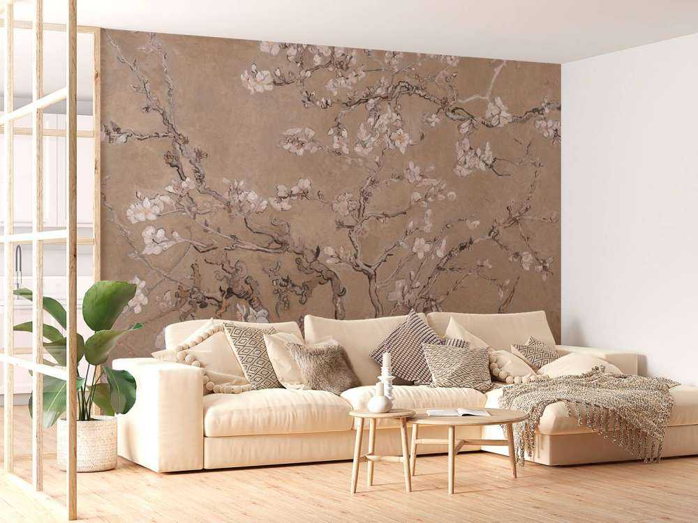 Light-coloured Almond Blossom