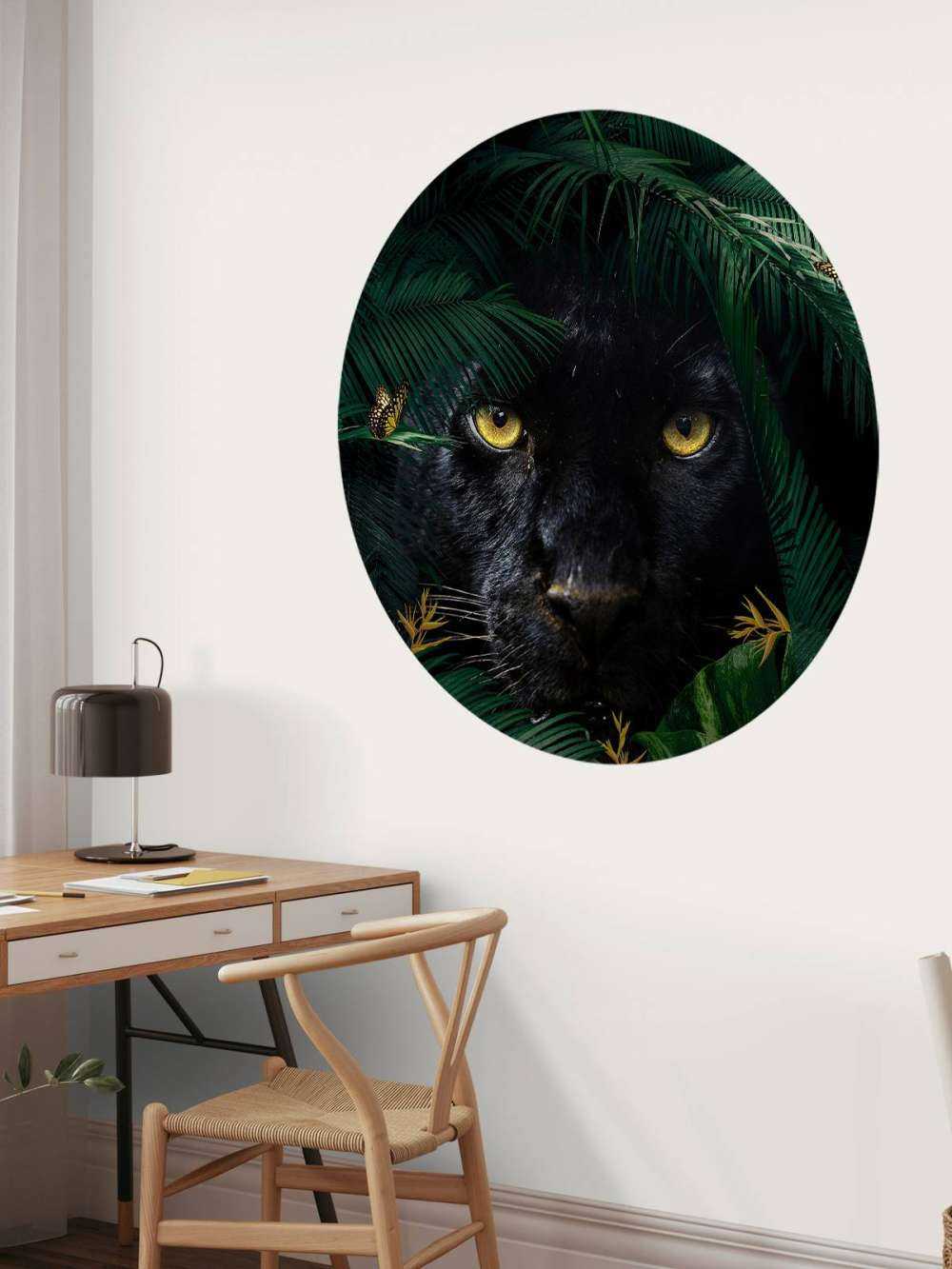 Jungle Panther Portrait