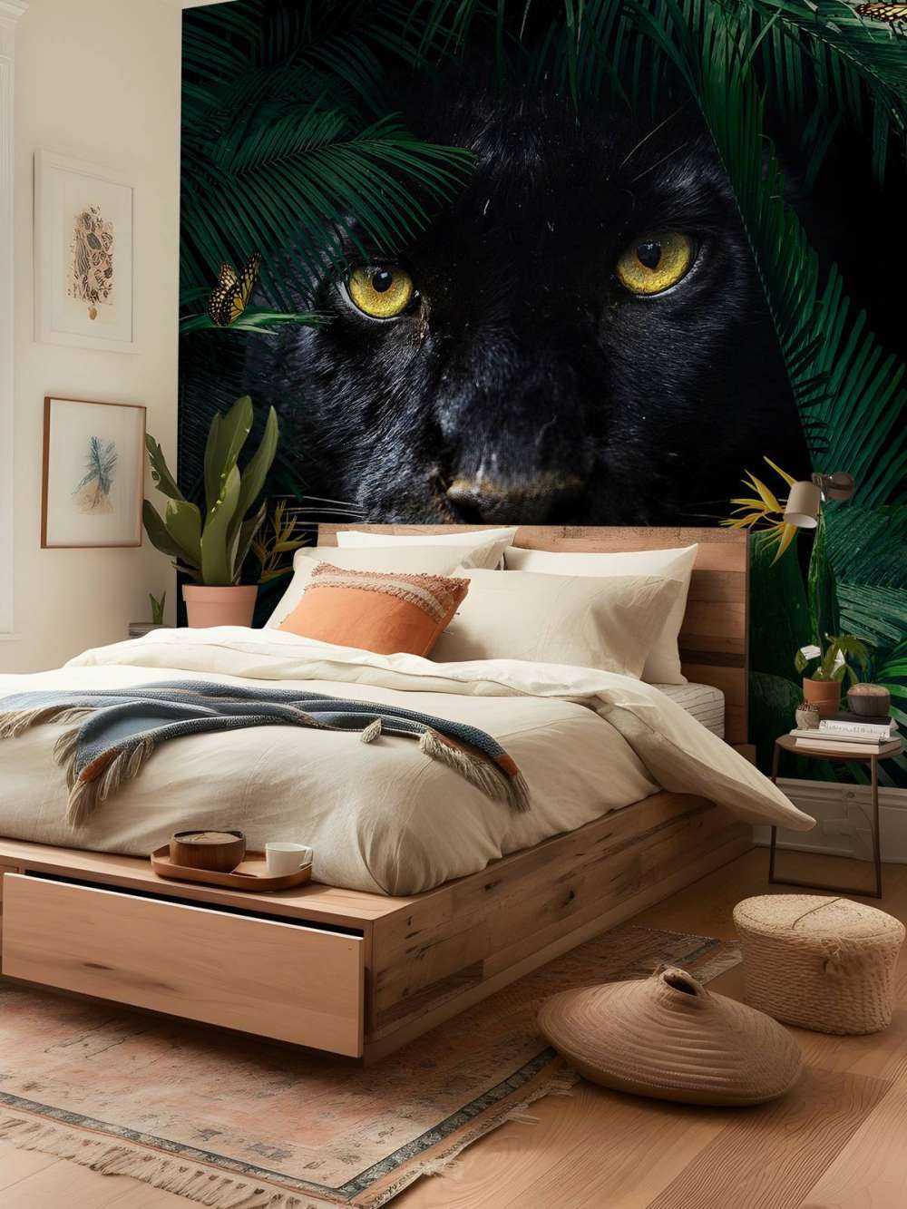 Jungle Panther Portrait