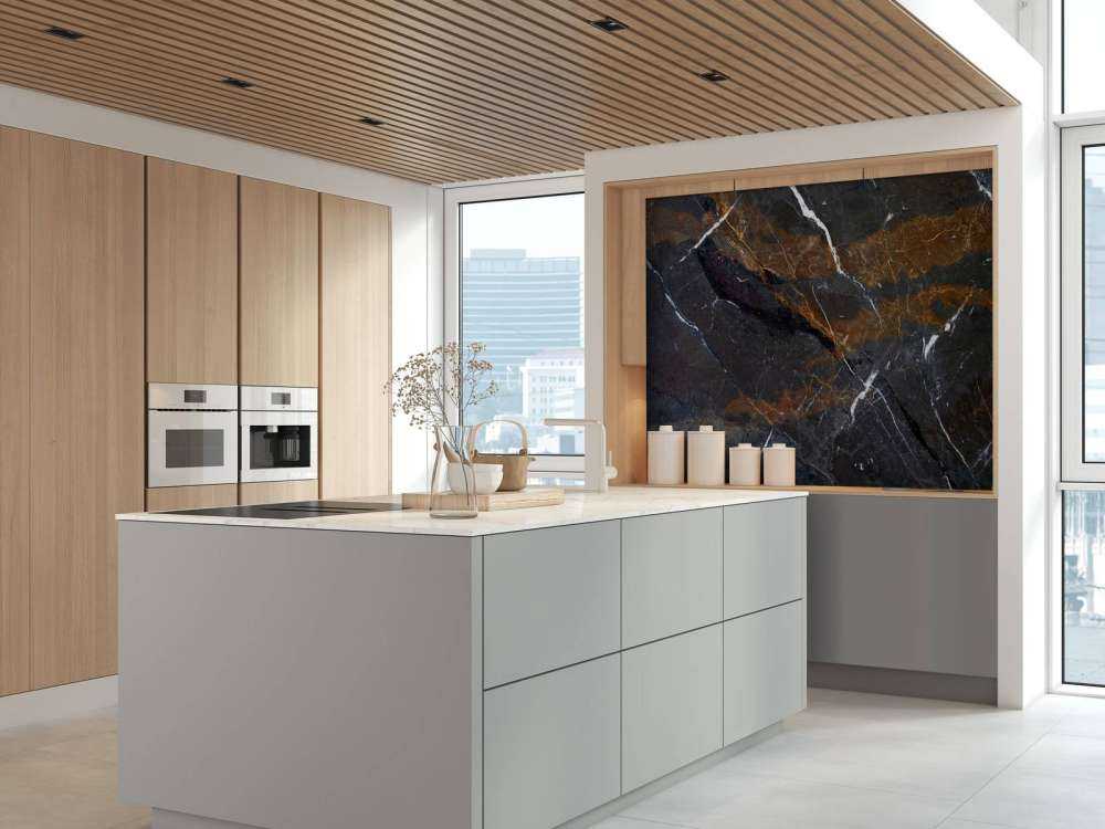 Marble with warm colours