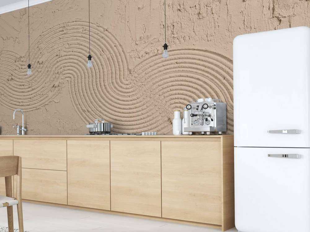 Zen Garden Texture in taupe