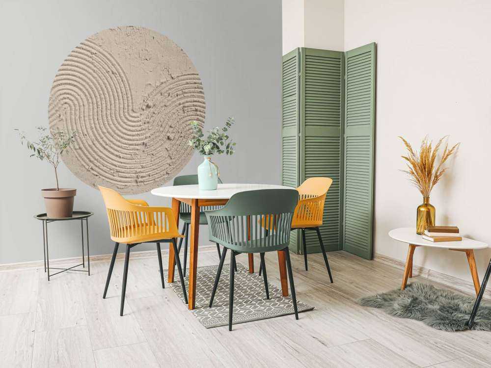 Texture art in linen