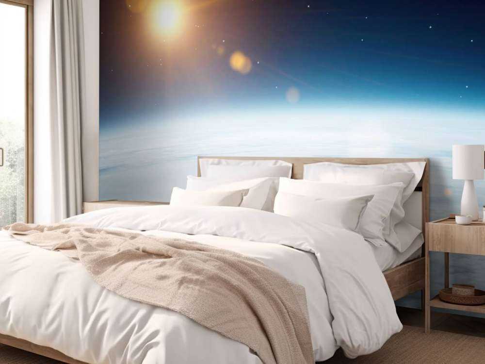 De aarde vanuit de ruimte