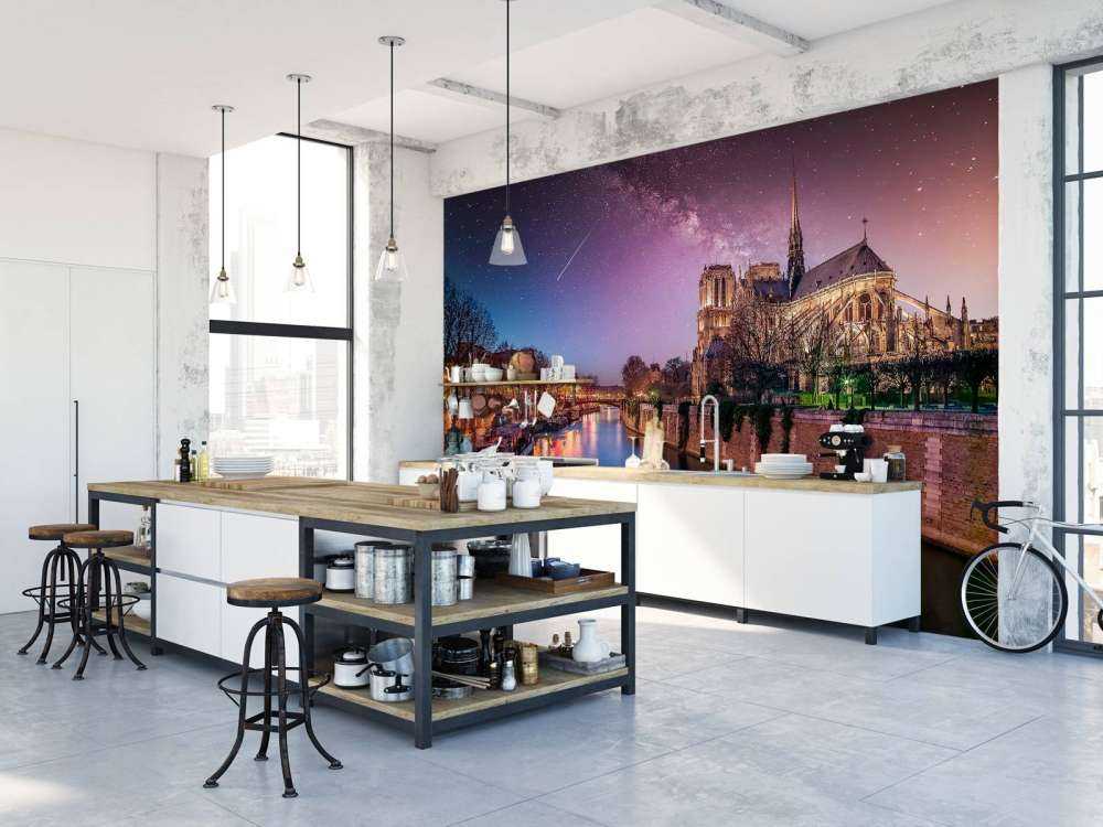 Paris in the evening