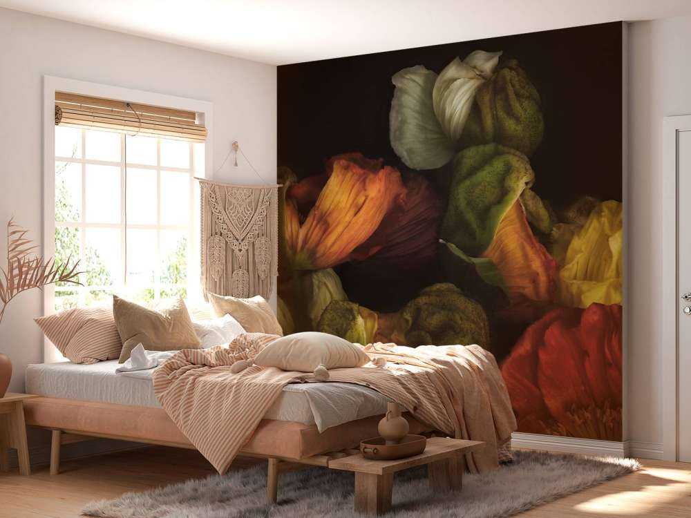 Composite budding poppies