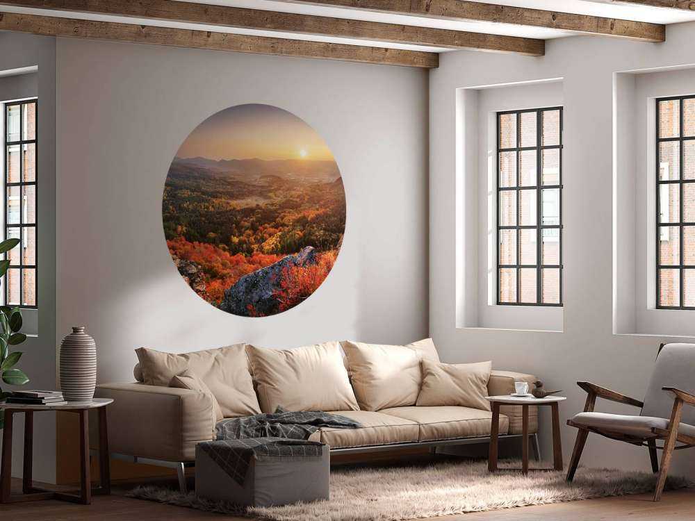 Autumn landscape in mountains