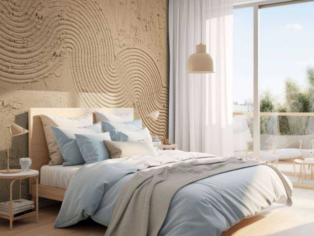 Zen Garden Texture in brown