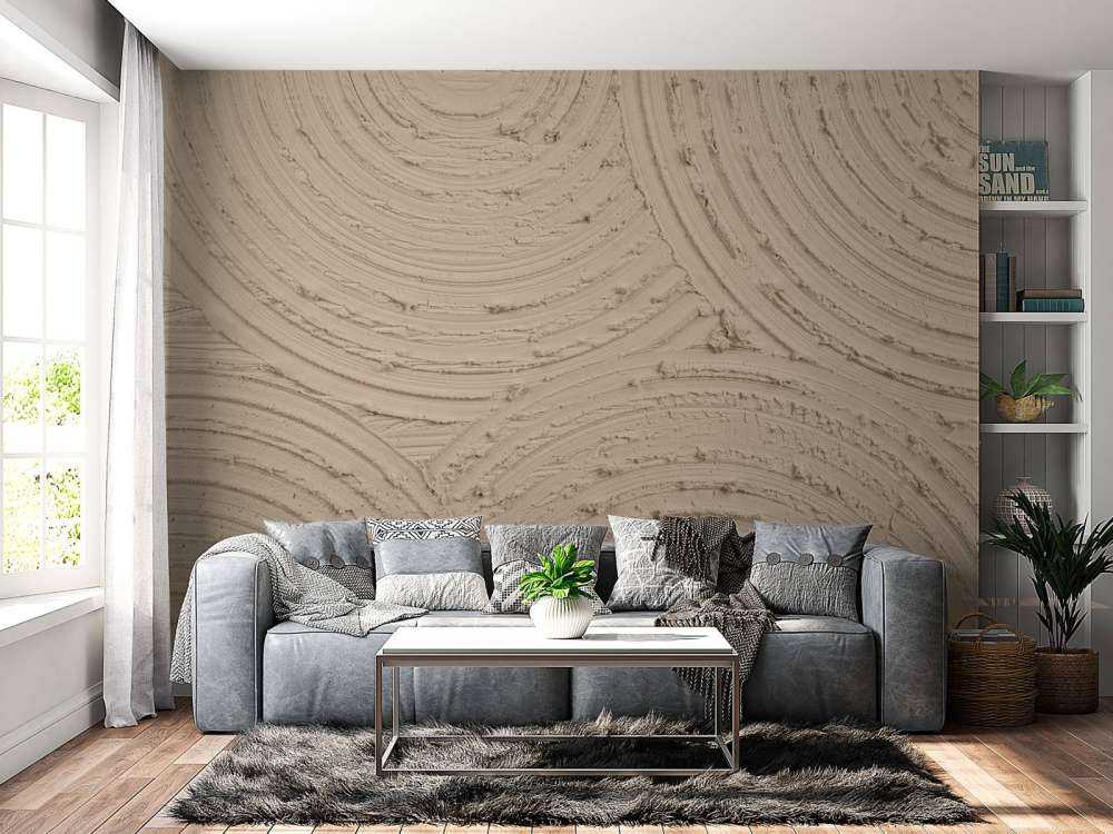 Zen circles coarse structure in taupe