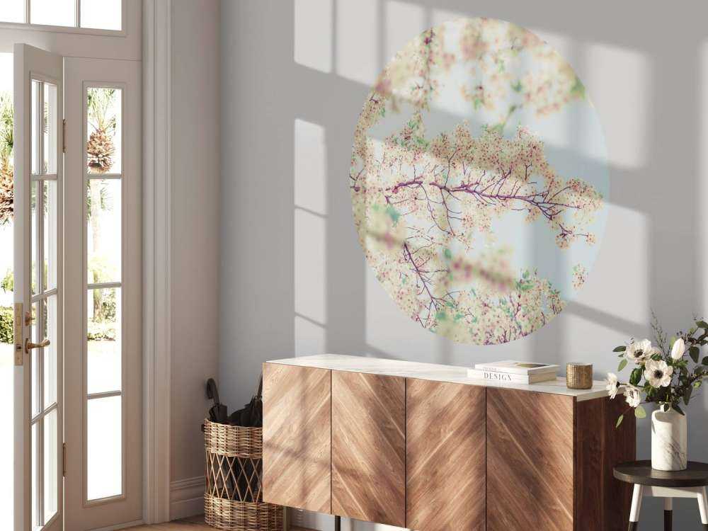 Blossom flowers with vintage look