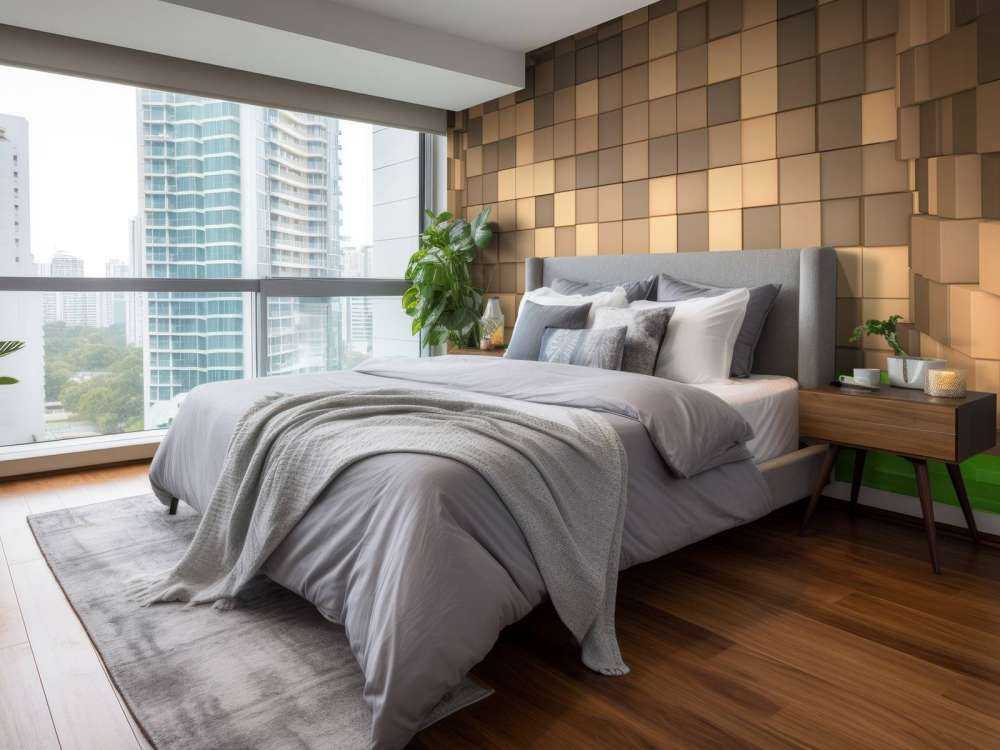 3D Minecraft landscape