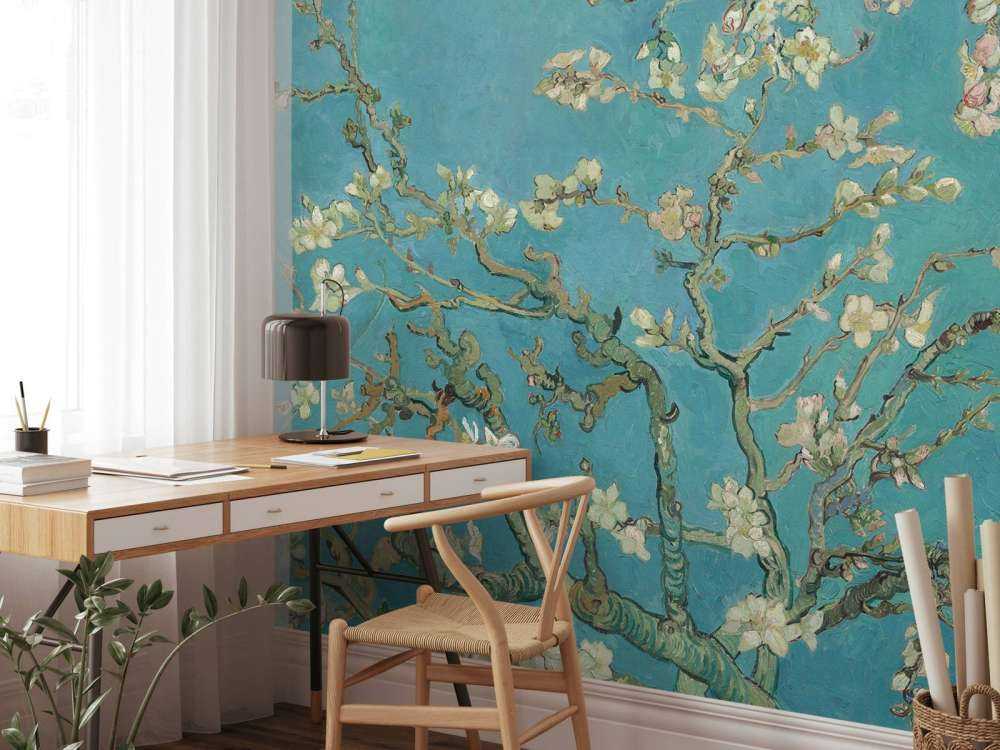 Geschilderde Amandelbloesem (Van Gogh)