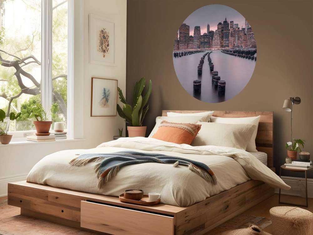 Breakwaters near Manhattan