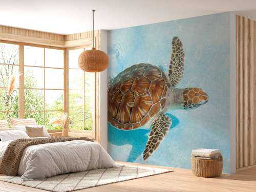 Turtle in the water