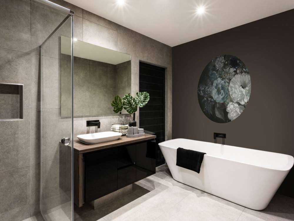 Bouquet with lilac blue