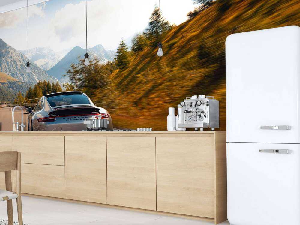 Porsche 911 Carrera GTS in the mountains