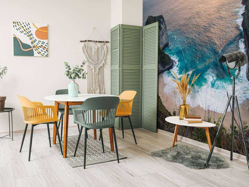 Zonsondergang op Kelingking strand