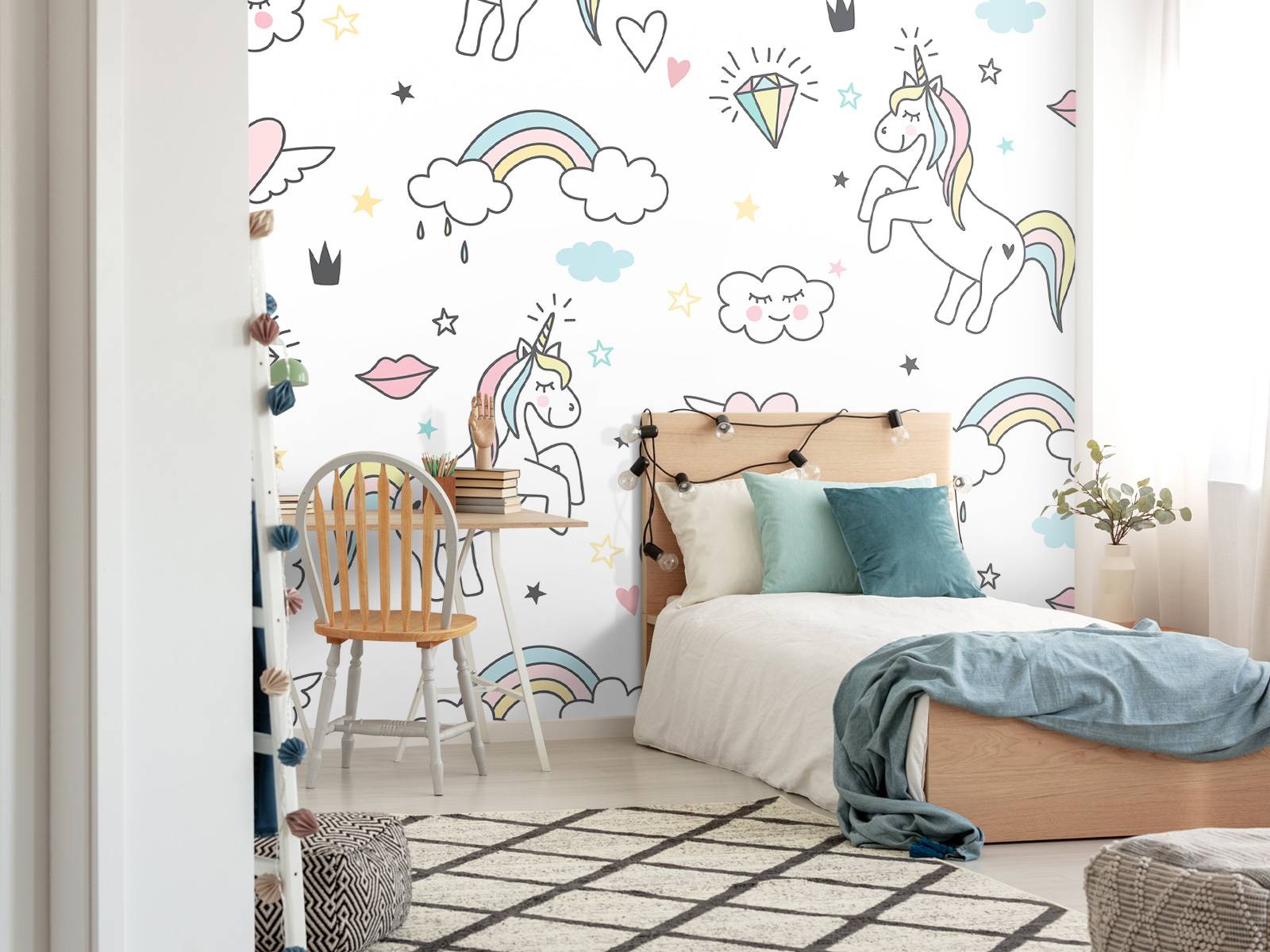 Unicorns with hearts