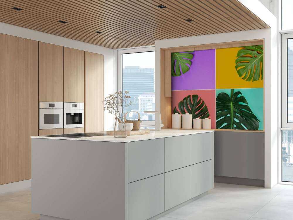 Plant met verschillende kleuren