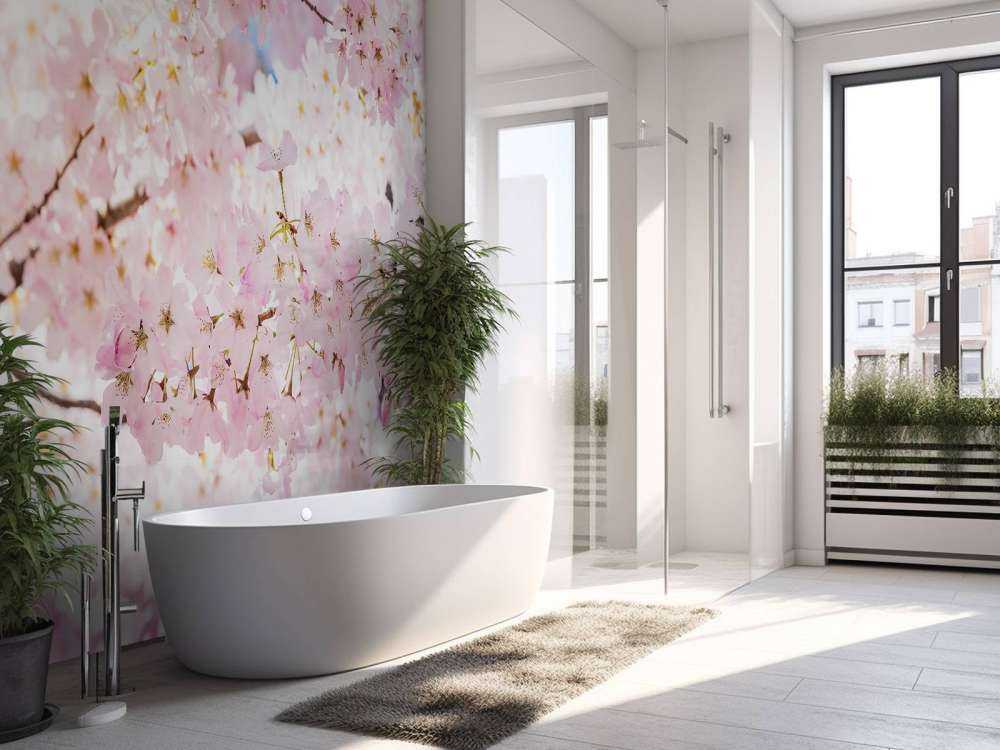 Dichtbegroeide bloesems