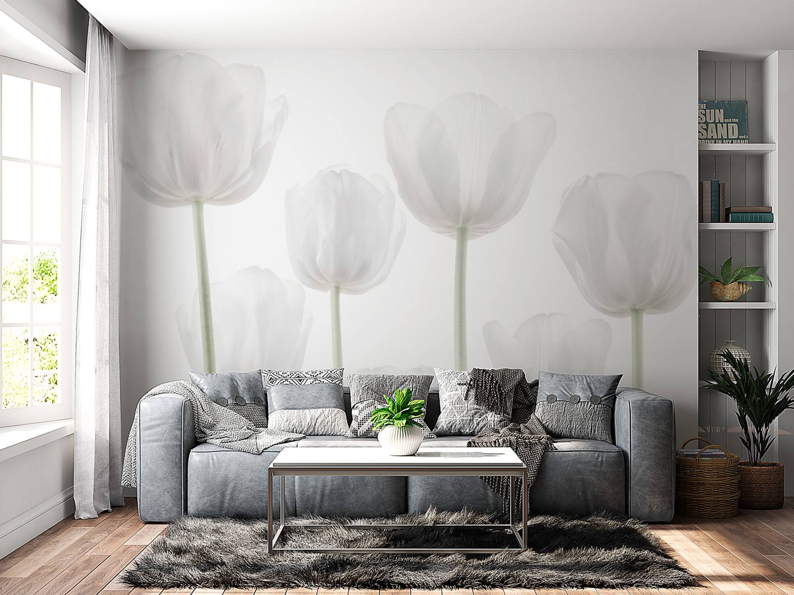 White Tulips