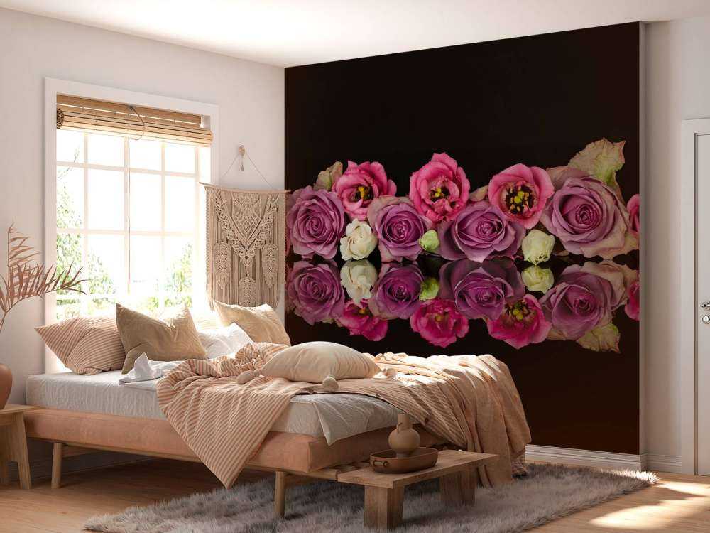 Kleurrijk rozen boeket