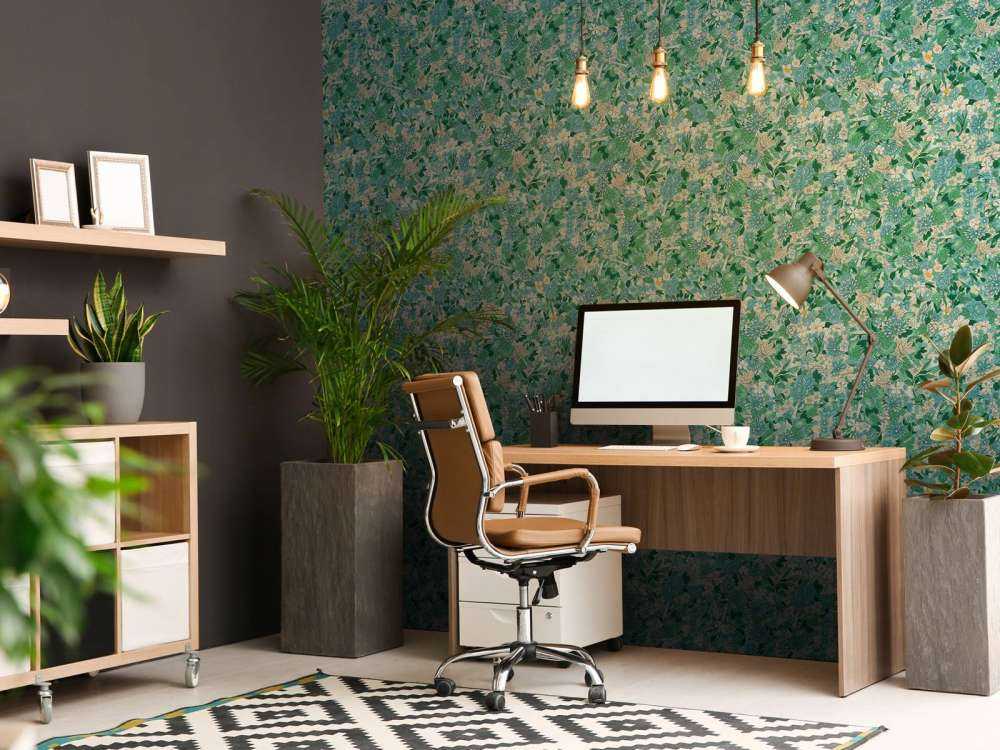 Floral Blossom Green