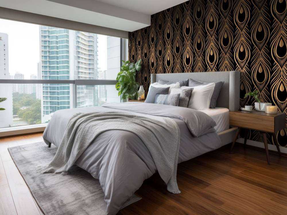 Golden Peacock Eye Symphony