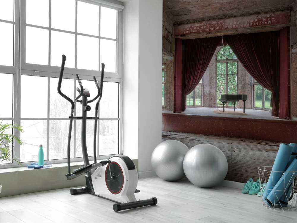 Piano in old sanatorium