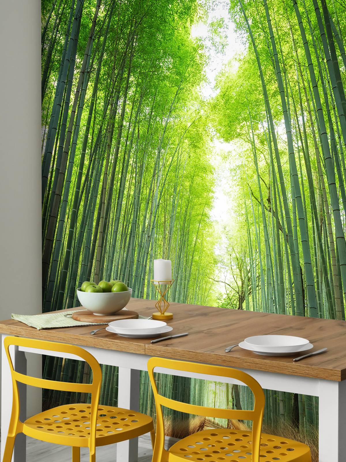 Path through the bamboo