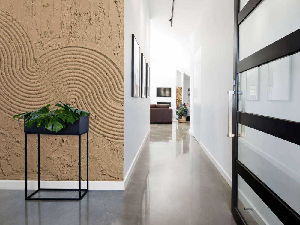 Zen Garden Texture in brown