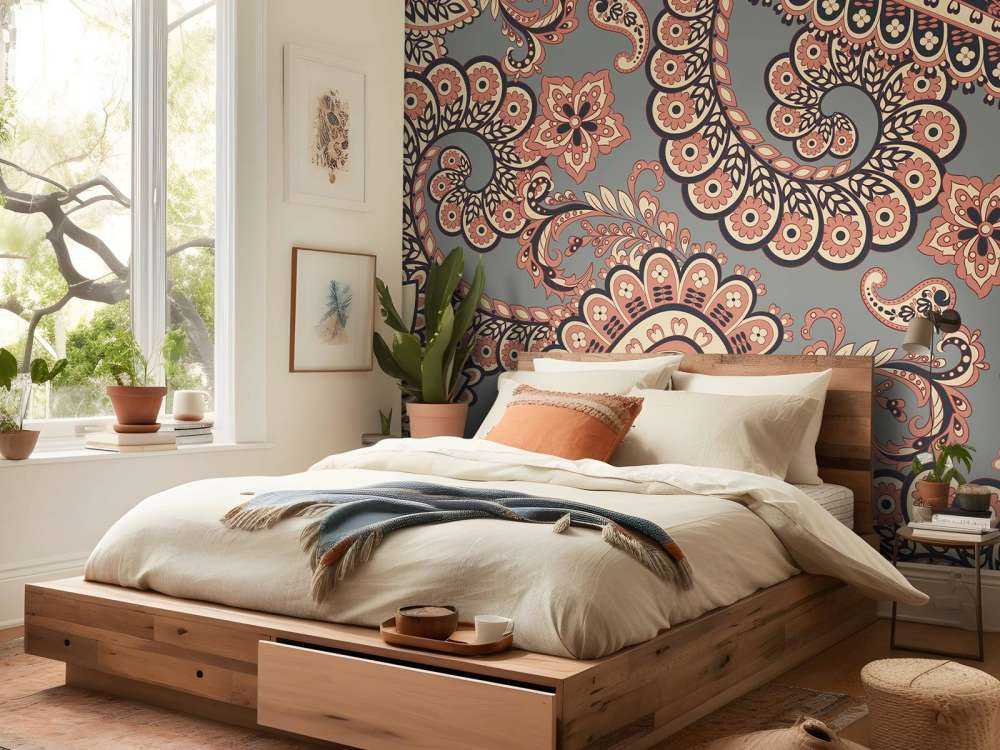 Old indian flower patterns