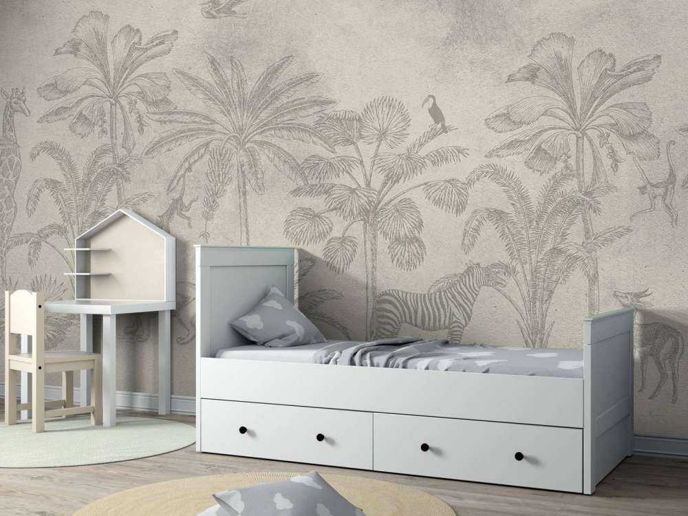 Animal jungle green