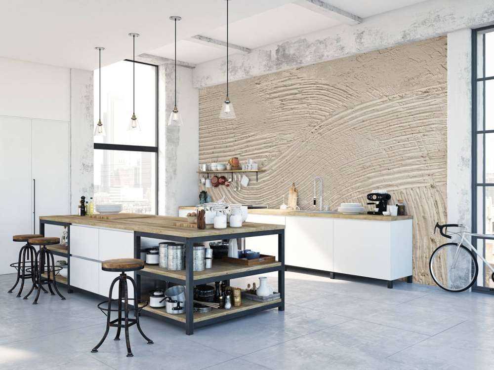 Textured lines in linen