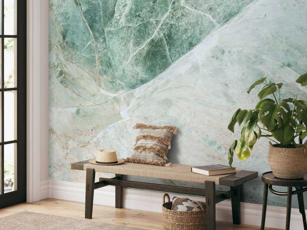 Green marble