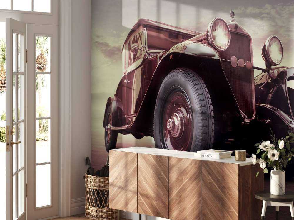 Oldtimer in perspective